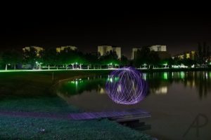 Light painting Lago curso