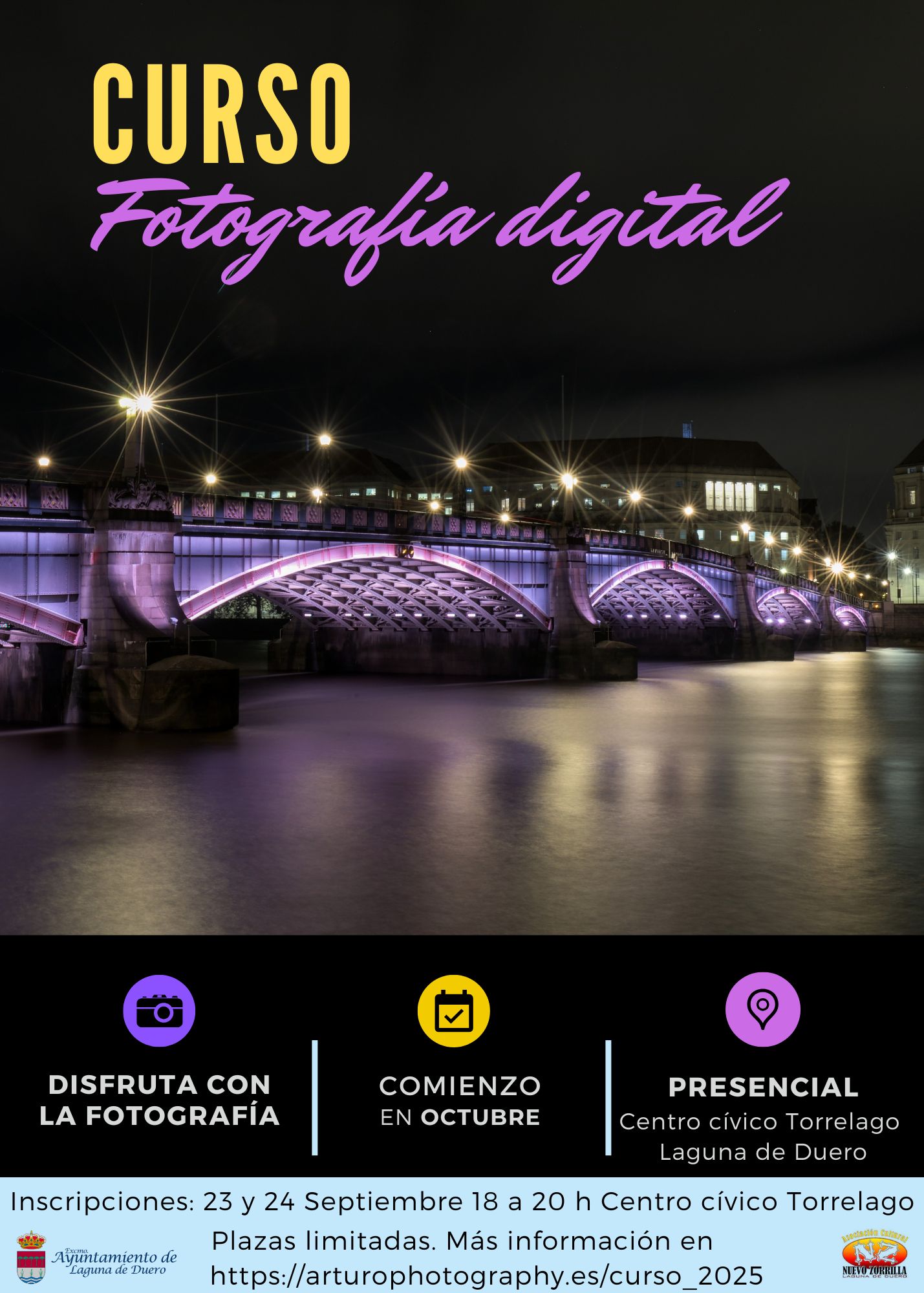 Curso de fotografía digital 2025